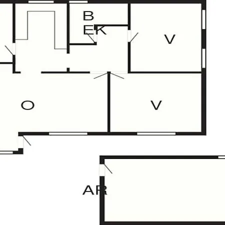 Holiday home 6 Person In Thybor N